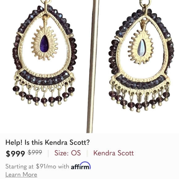 These are NOT Kendra Scott - Picture 3 of 3